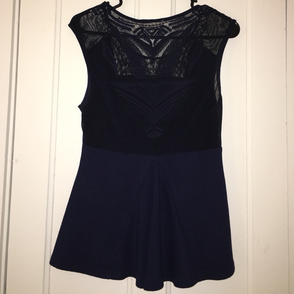 Sugarlips navy top - Picture 3 of 3