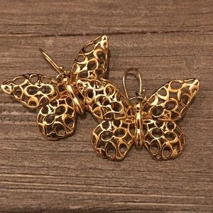 COACH Butterfly Earrings with Signature C