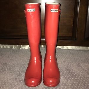 Hunter Original Women's Tall Rain Boots SZ9