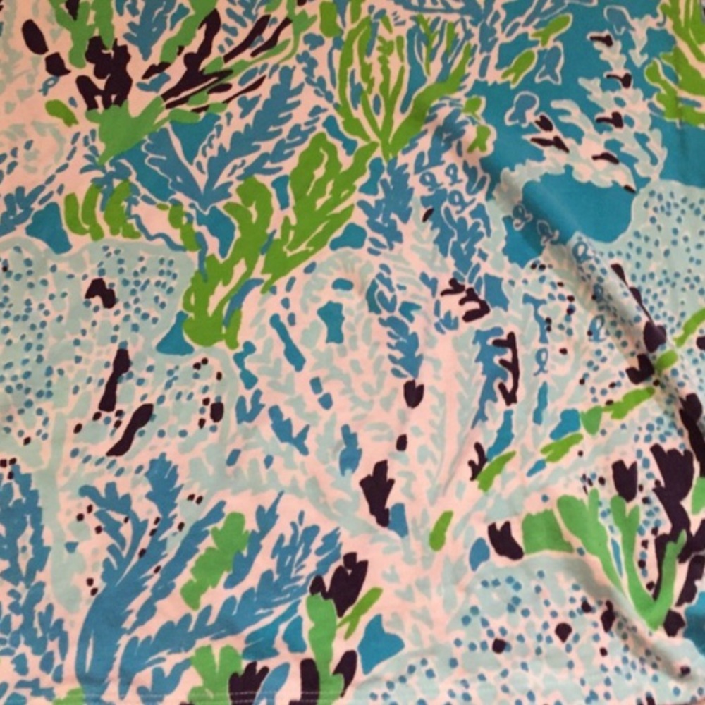 🌴Lilly Pulitzer Lets Cha-Cha V-Neck Top - S 🌴 - Picture 3 of 4