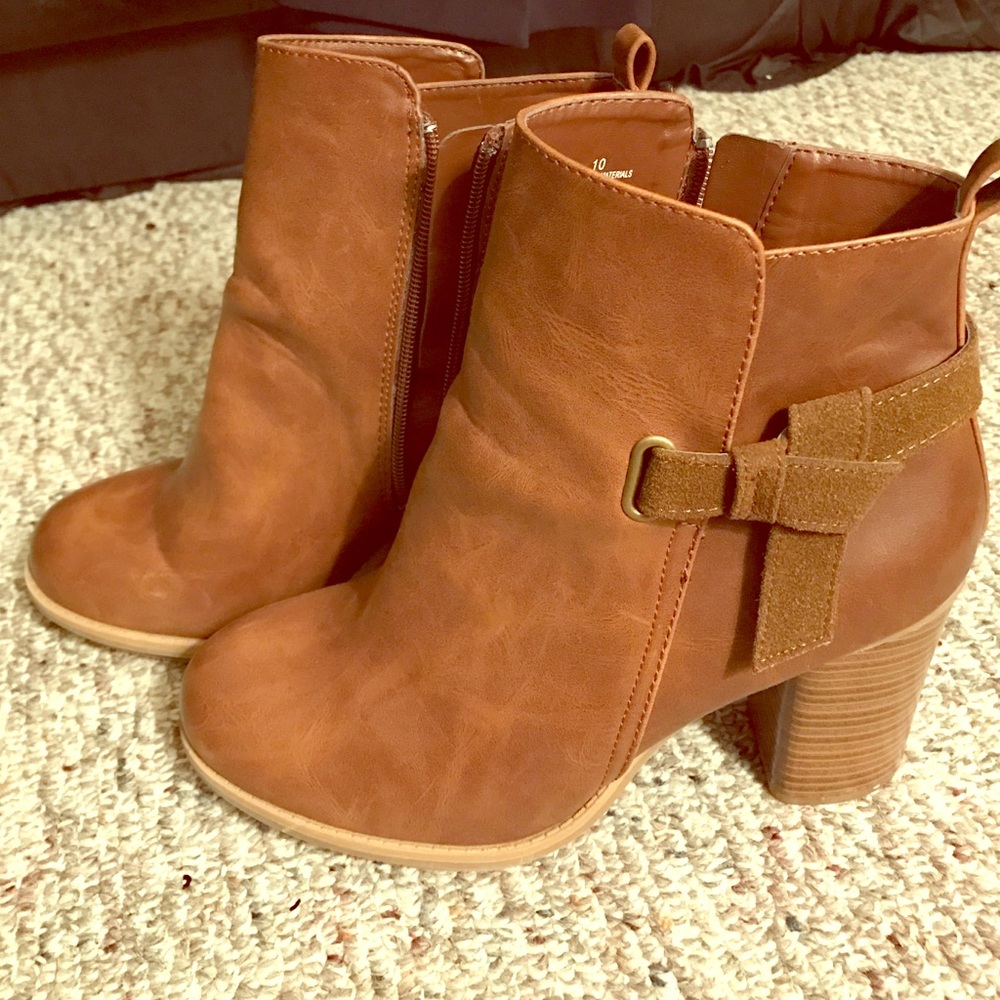 Brown boots