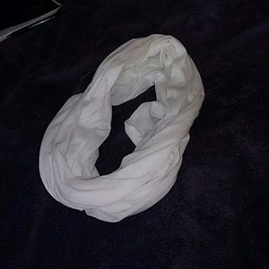 White scarf