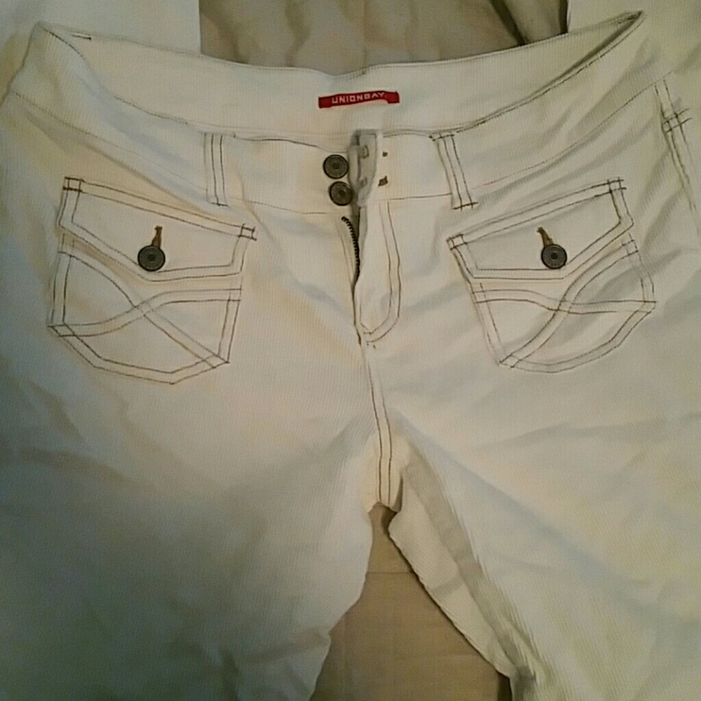 Corduroy type pants