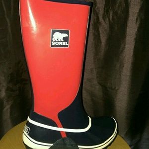 Sorel rain boots ⛈🌦☔