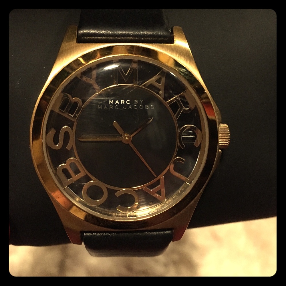 Marc Jacobs skeleton watch