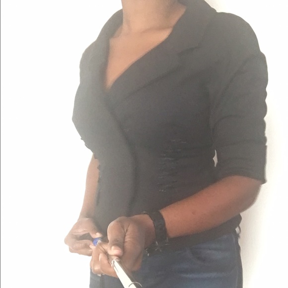 NWT Bebe Short sleeve blazer - Picture 2 of 2