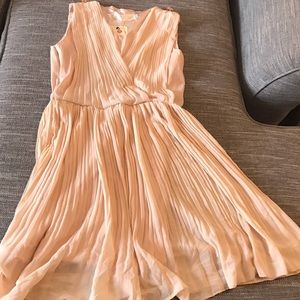 Beautiful cream flowing dress. Size medium