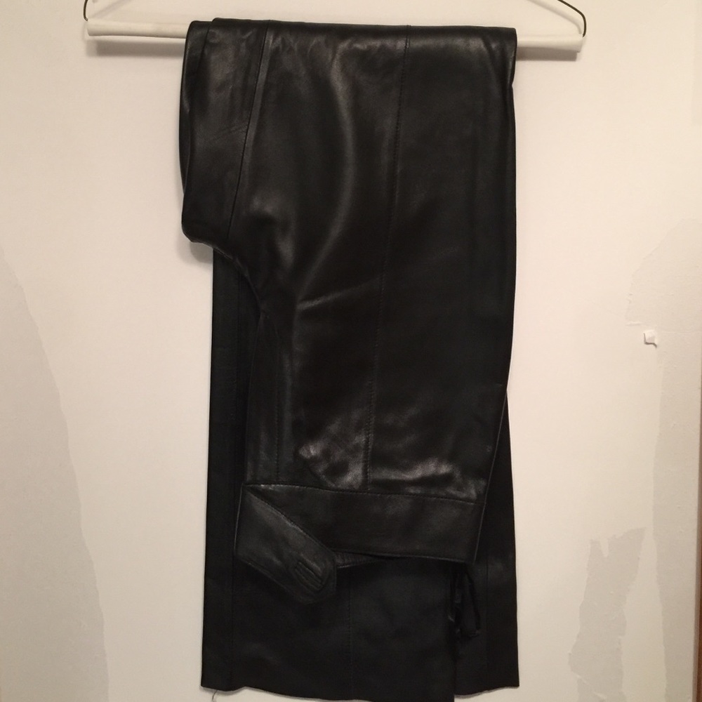 Leather pants