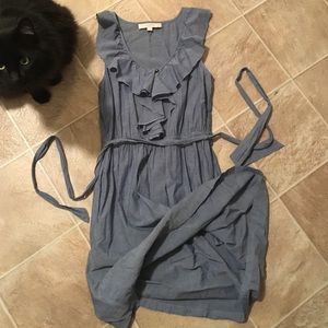 loft chambray dress