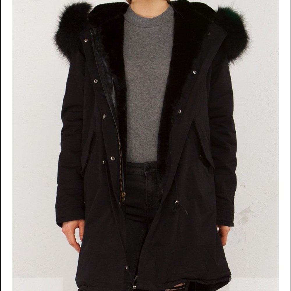 Akira fur hood winter coat