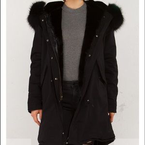 Akira fur hood winter coat