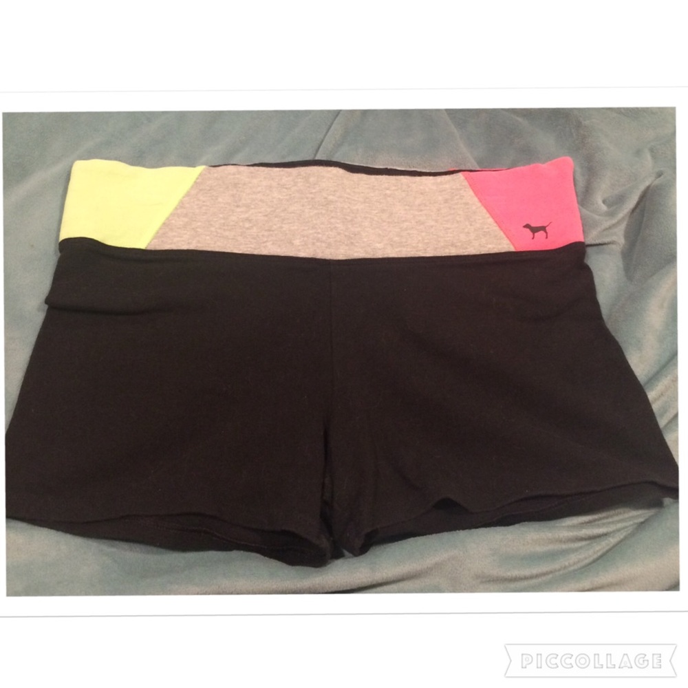 PINK yoga shorts