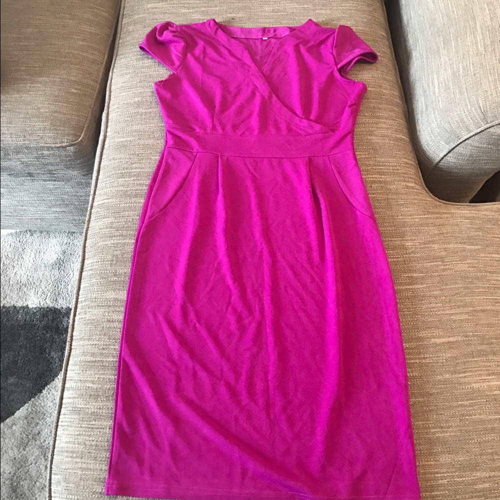 New beautiful purple dress
