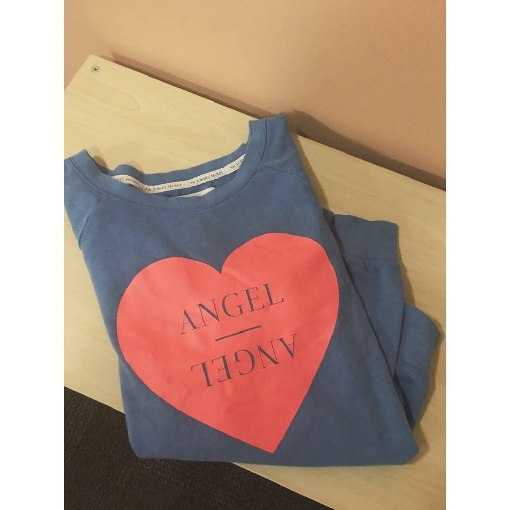 Victoria's Secret 'ANGEL' Crew Neck Sweater