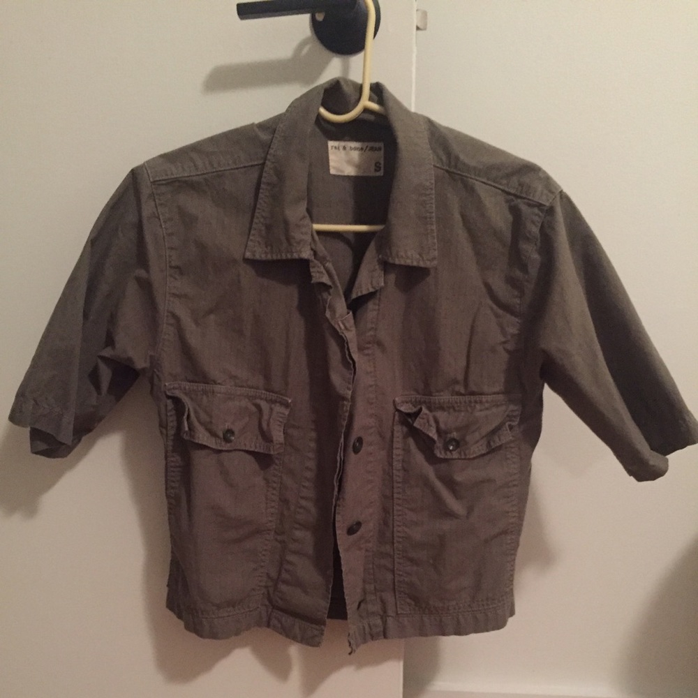 NWOT Rag and Bone Military Shirt/Jacket