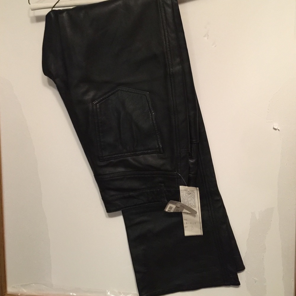 Leather pants