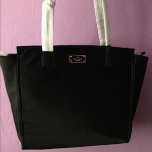 NWT Black Kate Spade Tote
