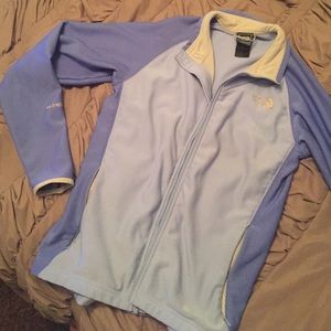 North face blue jacket