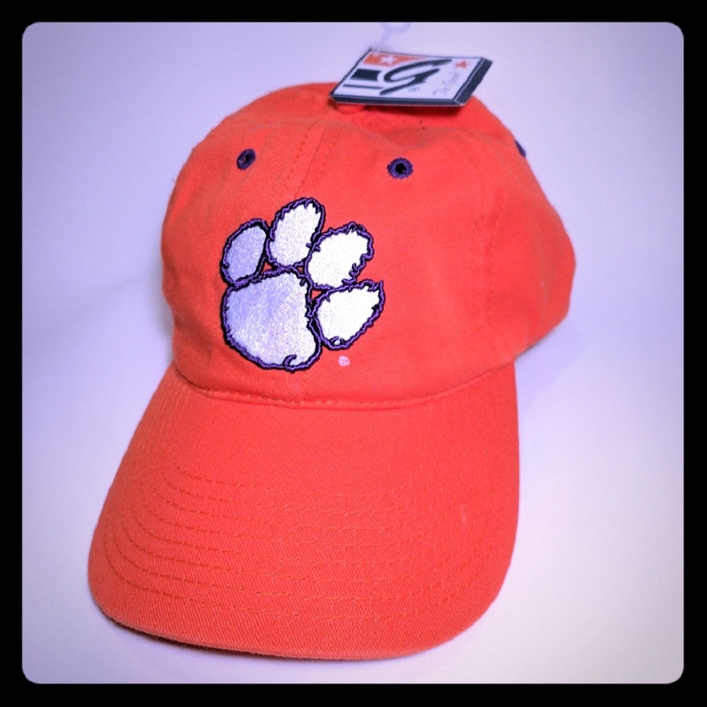 New With Tags Clemson Tigers Strap Back Cap