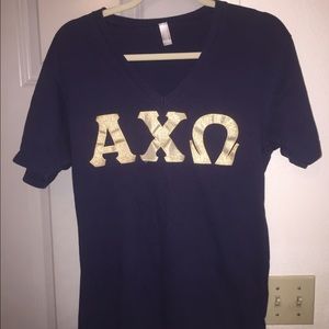 American apparel sorority v-neck