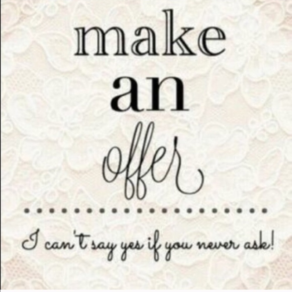 All reasonable offers will be considered!😎