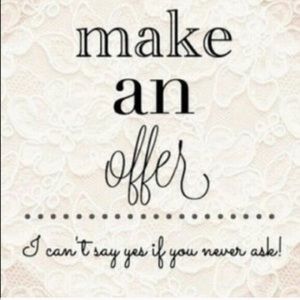 All reasonable offers will be considered!😎