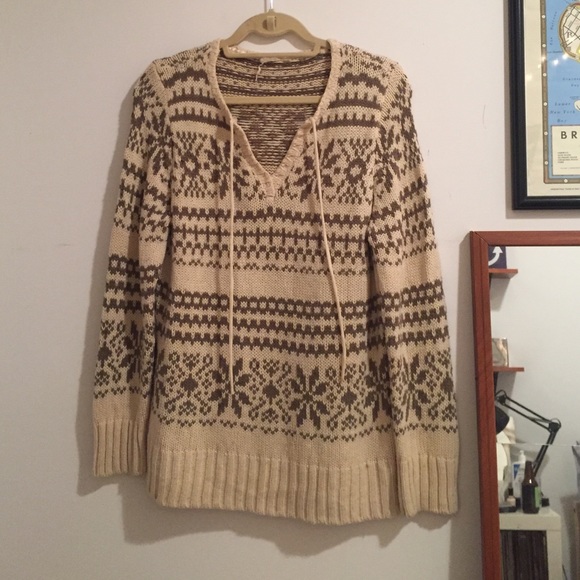 Vintage Norwegian Knit Sweater - Picture 1 of 3
