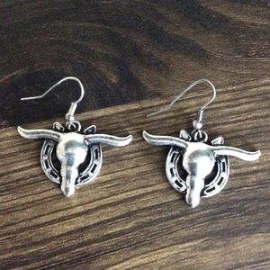 5/$25 SALE - Longhorn & Horseshoe Earrings