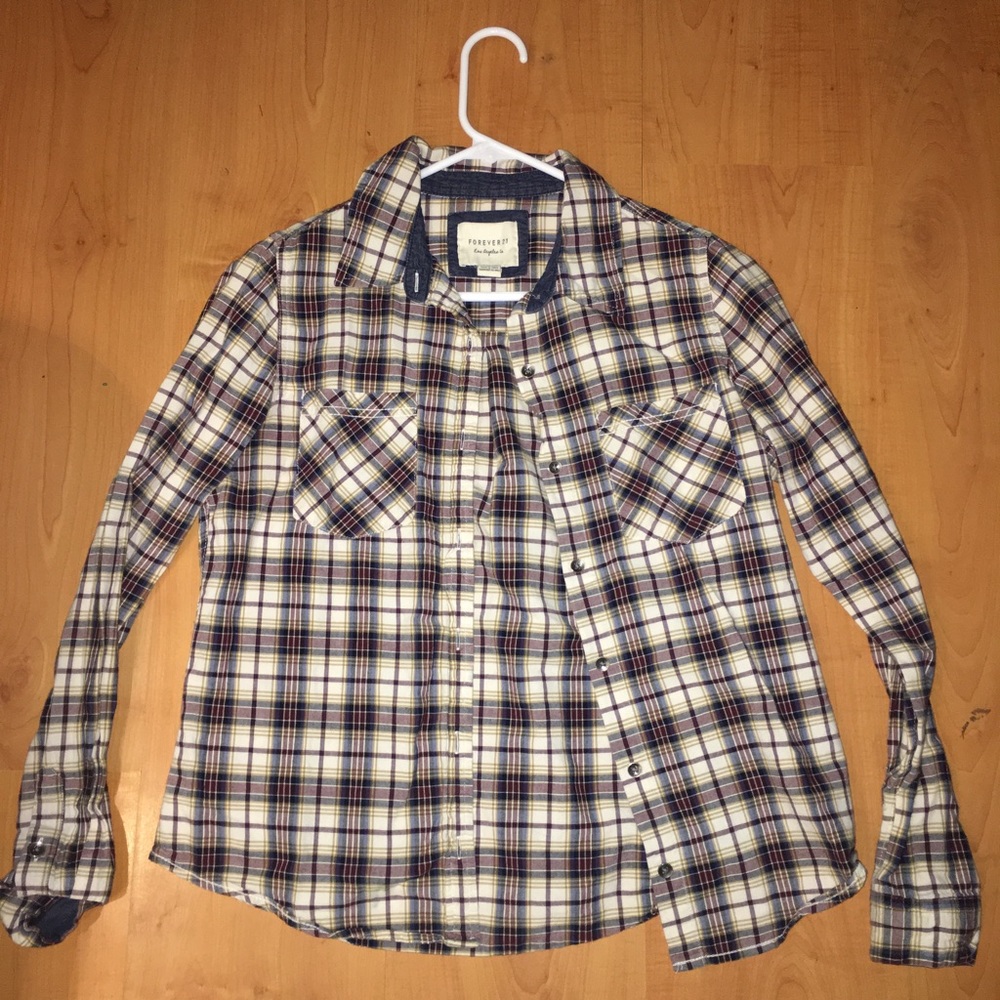 Forever 21 Plaid Shirt