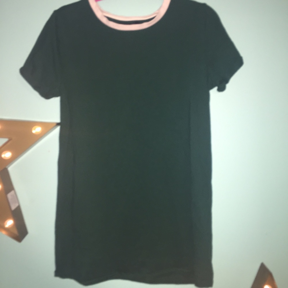 Forever 21 green t-shirt dress