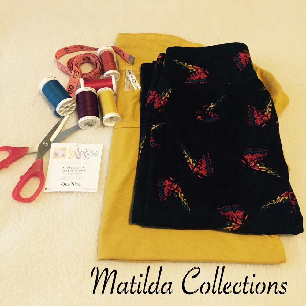 LulaRoe Butterfly OS Leggings