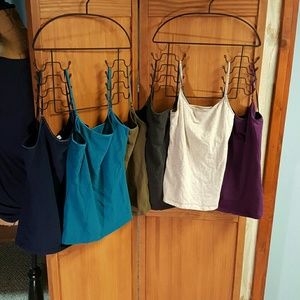 Bundle of 6 Shelf Bra Camis