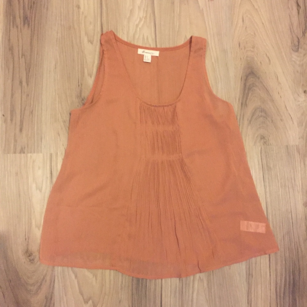 Sheer Neutral Tunic Tank