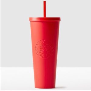 Starbucks red tumbler