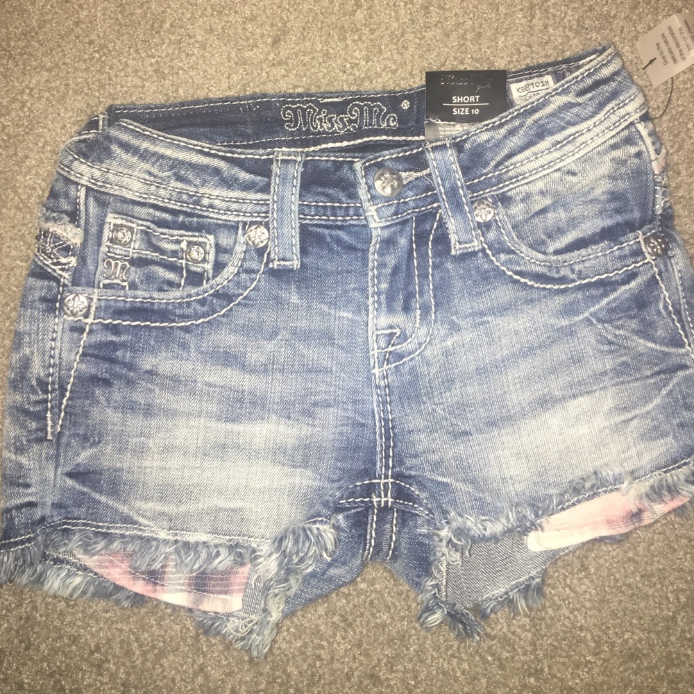 Girls Miss me Shorts. NWT Size 10 Reg $78