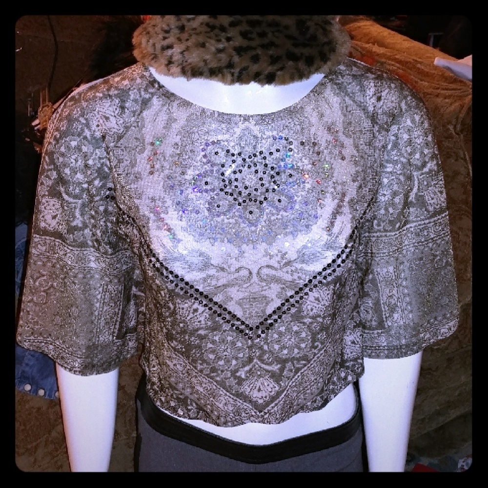 Embellished Crop top