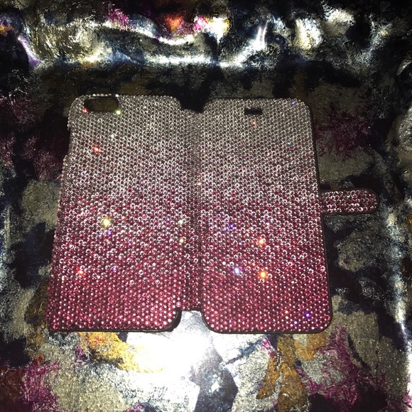 PINK Victoria's Secret Accessories - IPHONE 📱 6S PLUS BLING CASE