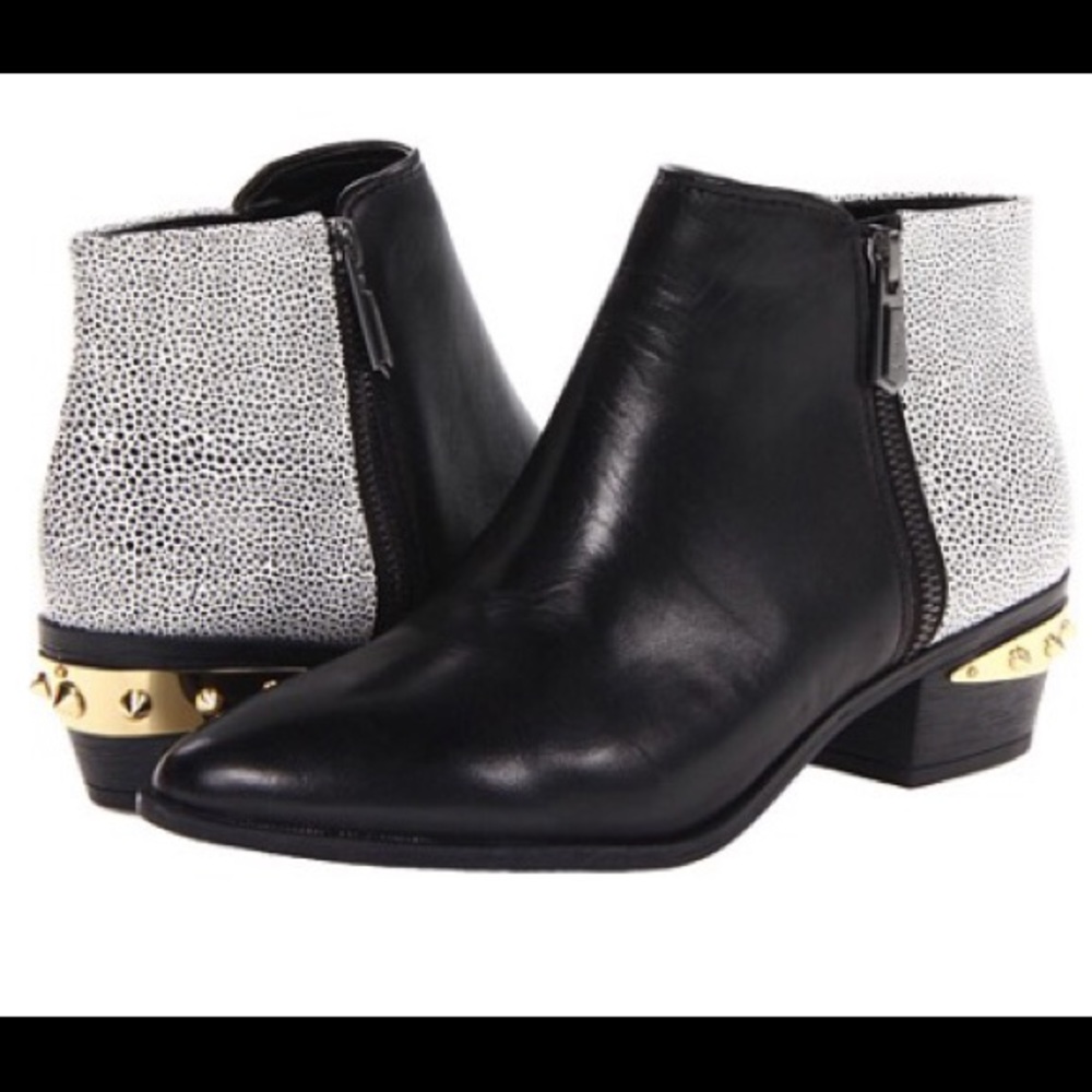 Circus by Sam Edelman - black and white booties