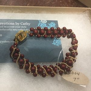 7" beautiful beaded bracelet