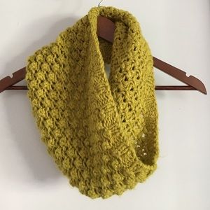 Mustard Yellow Infinity Scarf ✨