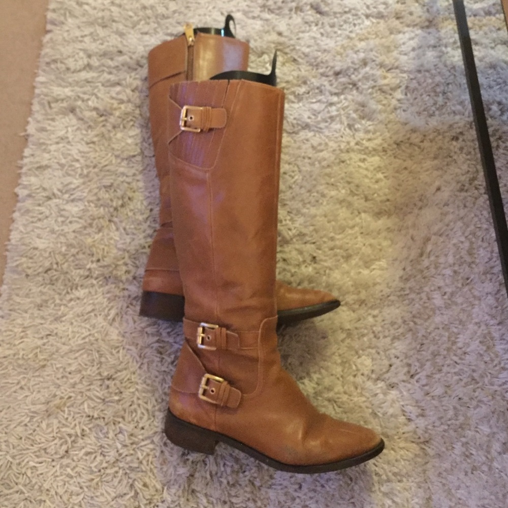 Timeless leather riding boots