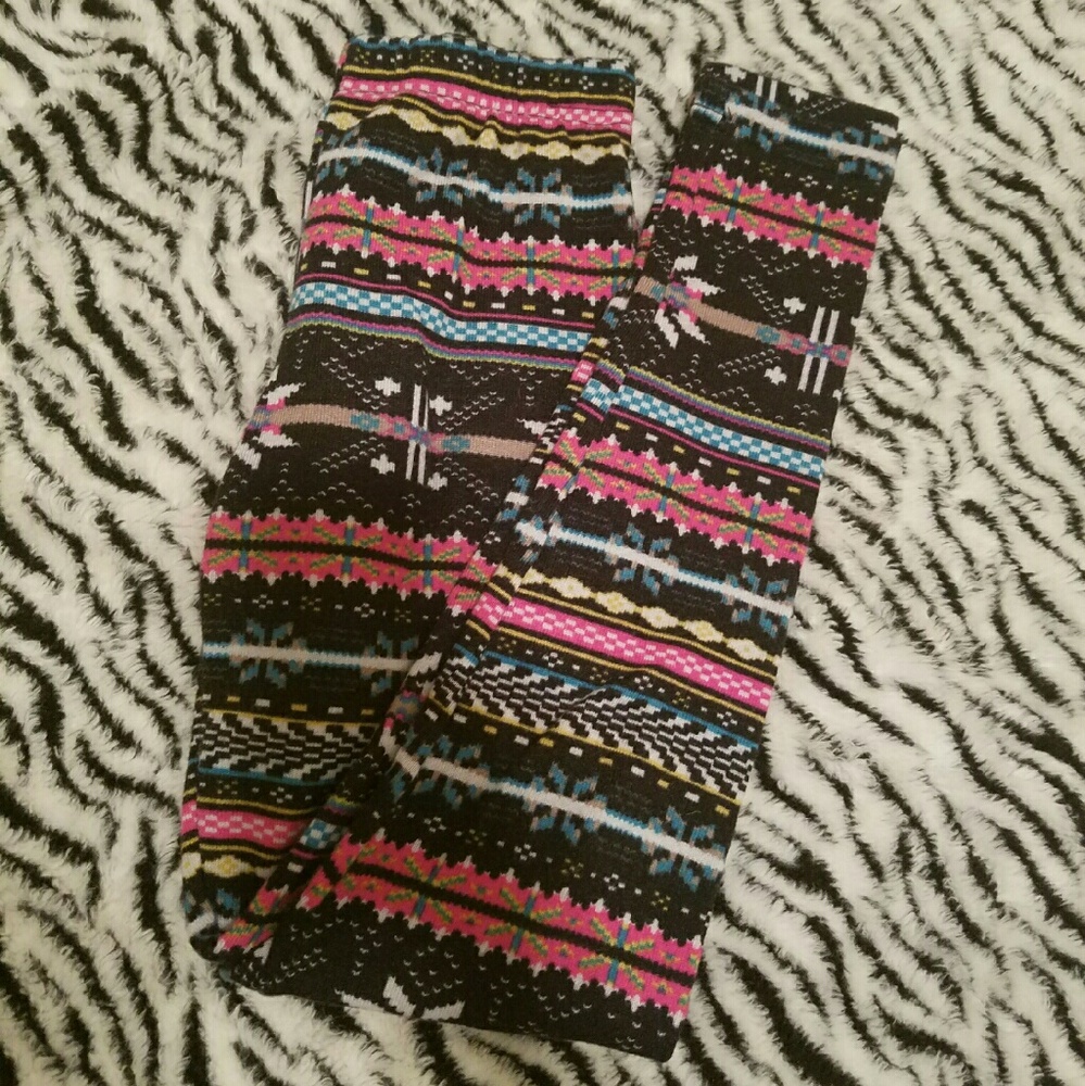 Fleece lined leggings