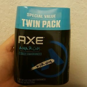 Axe anarchy daily fragrances  (twin pack)