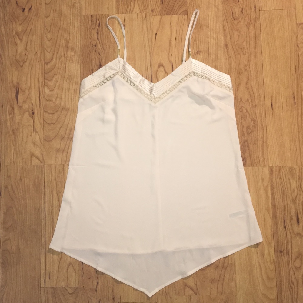 Anthropologie Eloise Cream Blush Cami Small