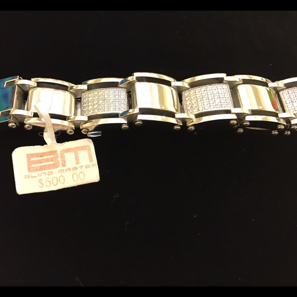 Bling Master Stainless Steel Men's bracelet