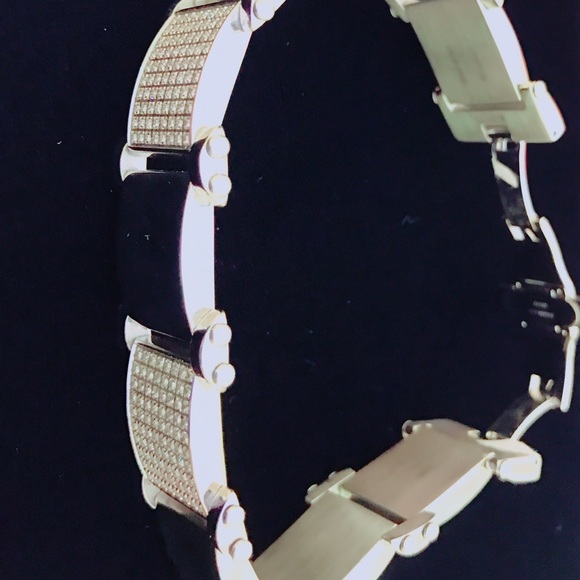 Bling Master Stainless Steel Men's bracelet - Picture 4 of 4