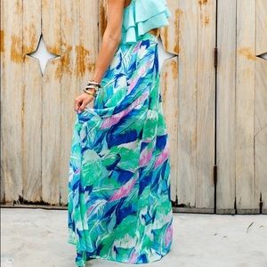 Show Me Your Mumu Key West Barbie maxi Skirt