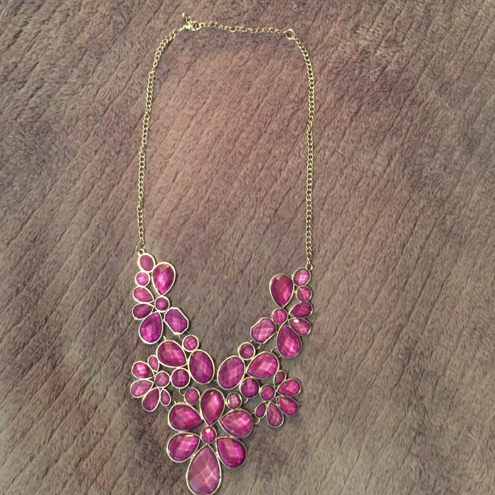 Purple necklace