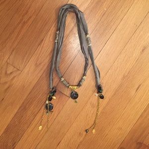 Game changer Jeweled Necklace scarf