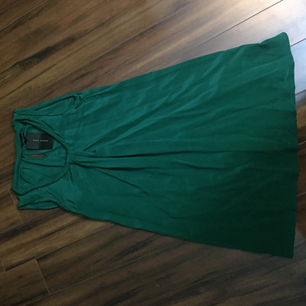 ZARA 100% Silk dress